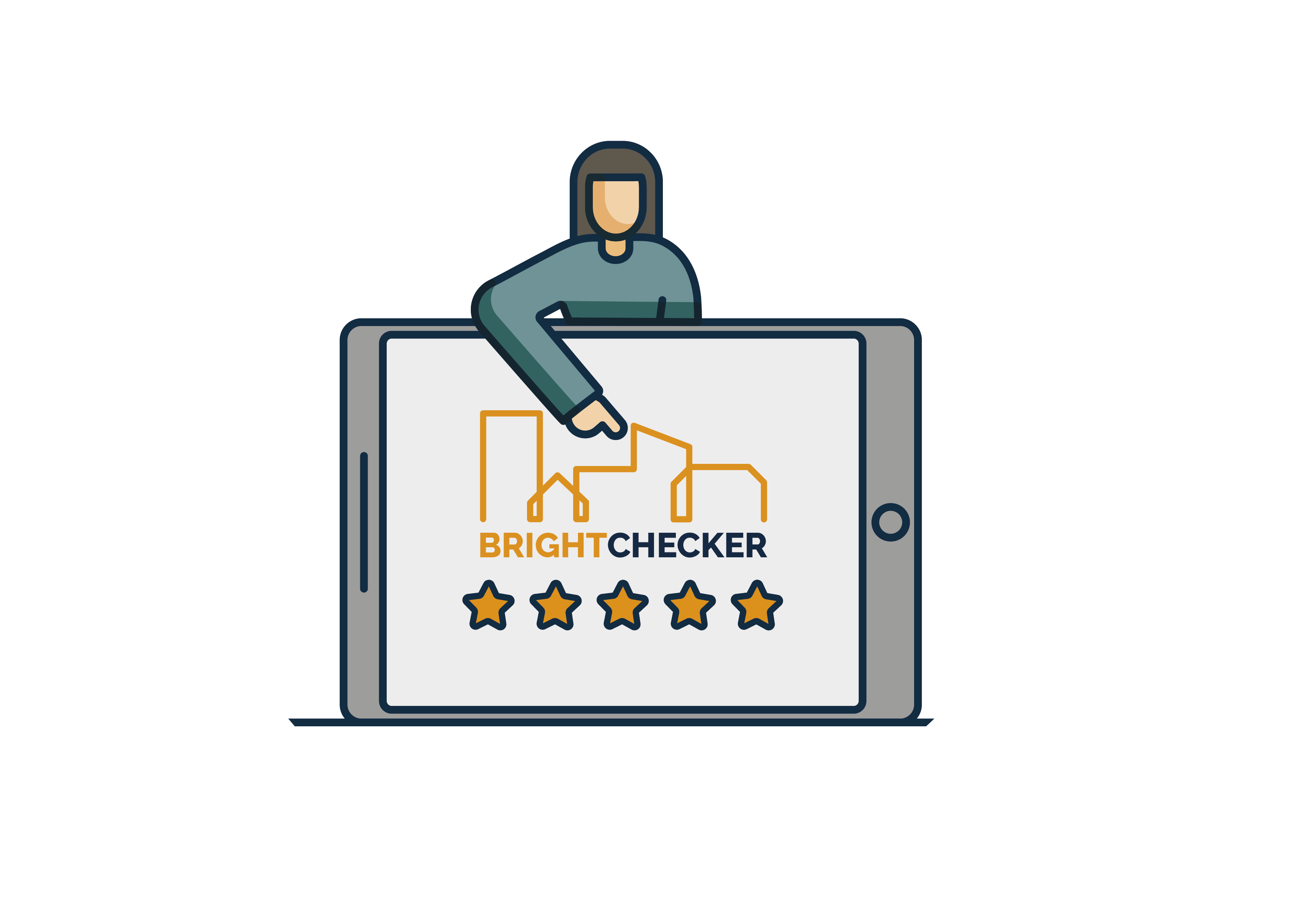 Housecheckr Star Rating Illustration
