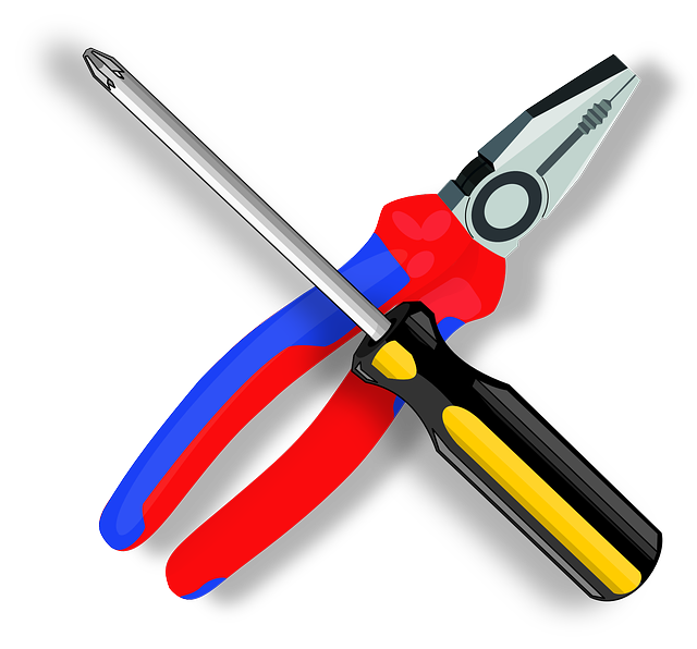 tool, pliers, screwdriver