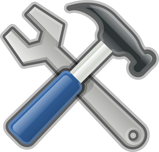 hammer, wrench, repair