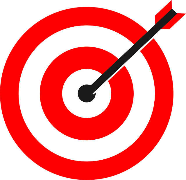 target, arrow, bulls eye